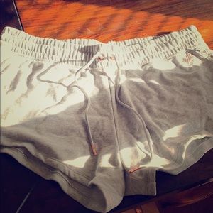VS logo grey shorts NWT Sz L